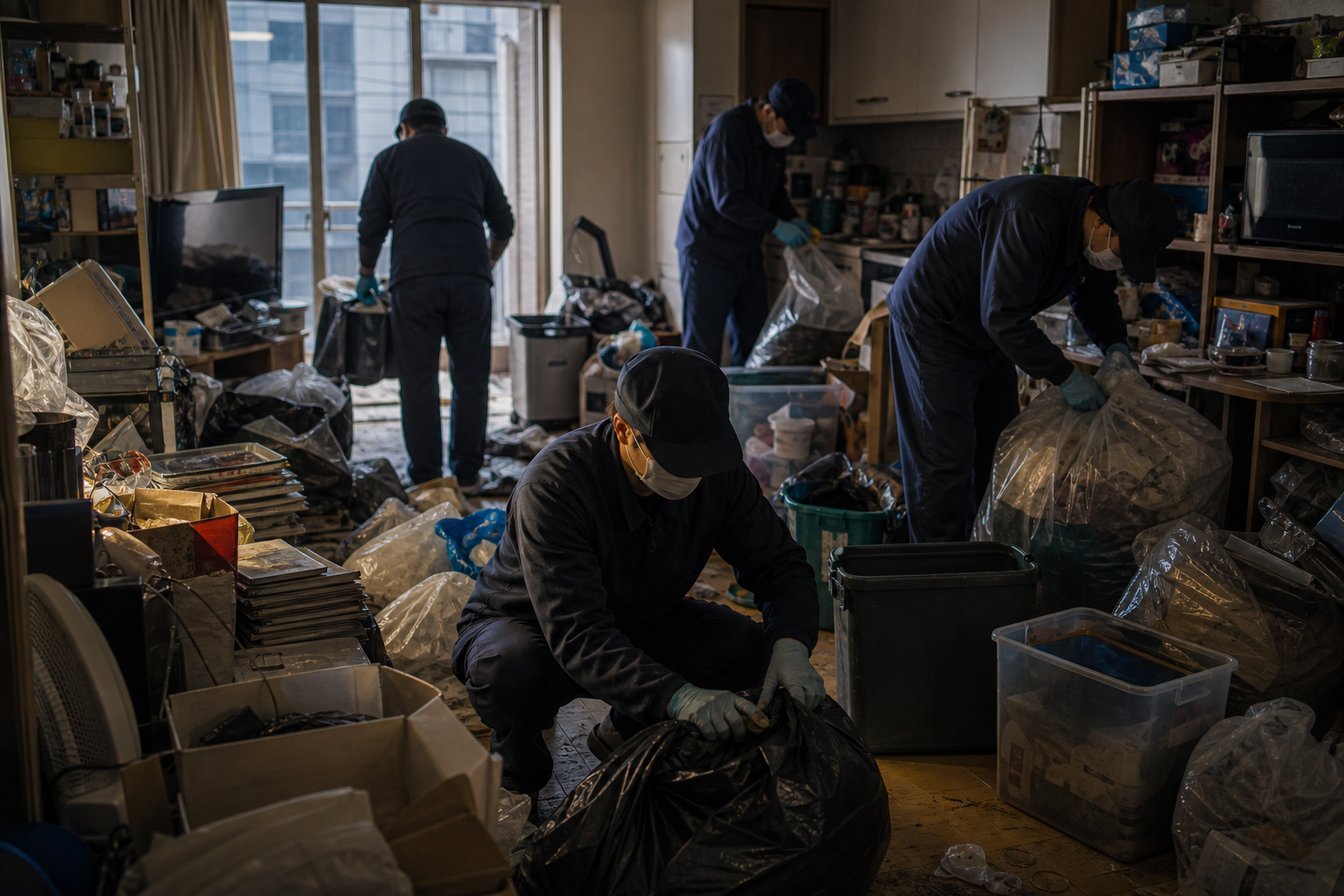 쓰레기집 청소 대표 이미지